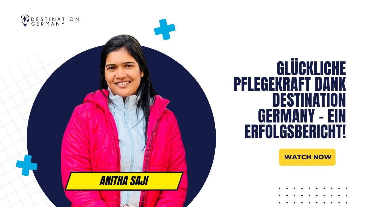 Anitha Saji - successful Azubi in Germany via Destination Germany