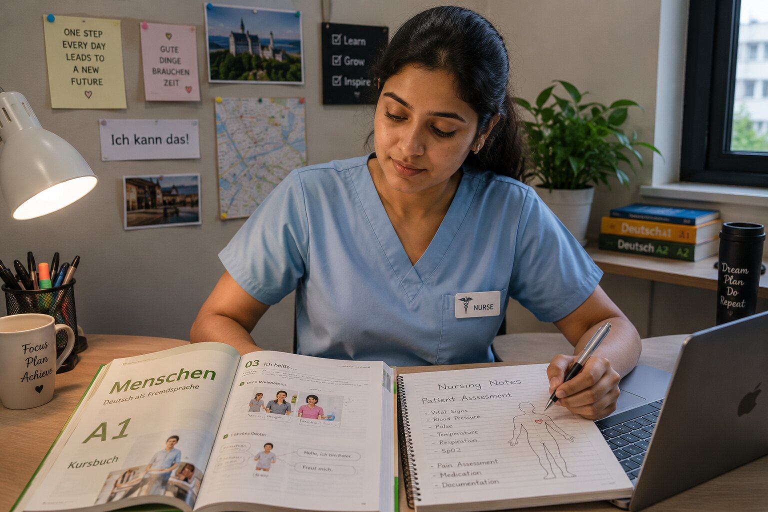 German language course for nurses Delhi - Jet Set Jobs South Patel Nagar B2 nursing preparation