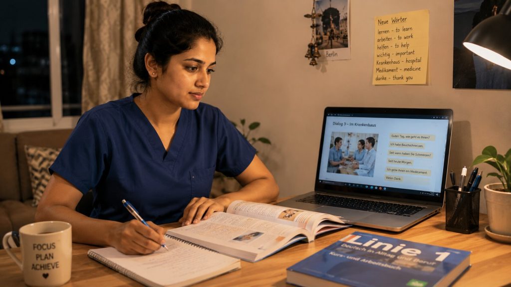 Best German language institute near Rohini Delhi - Jet Set Jobs South Patel Nagar nursing Ausbildung