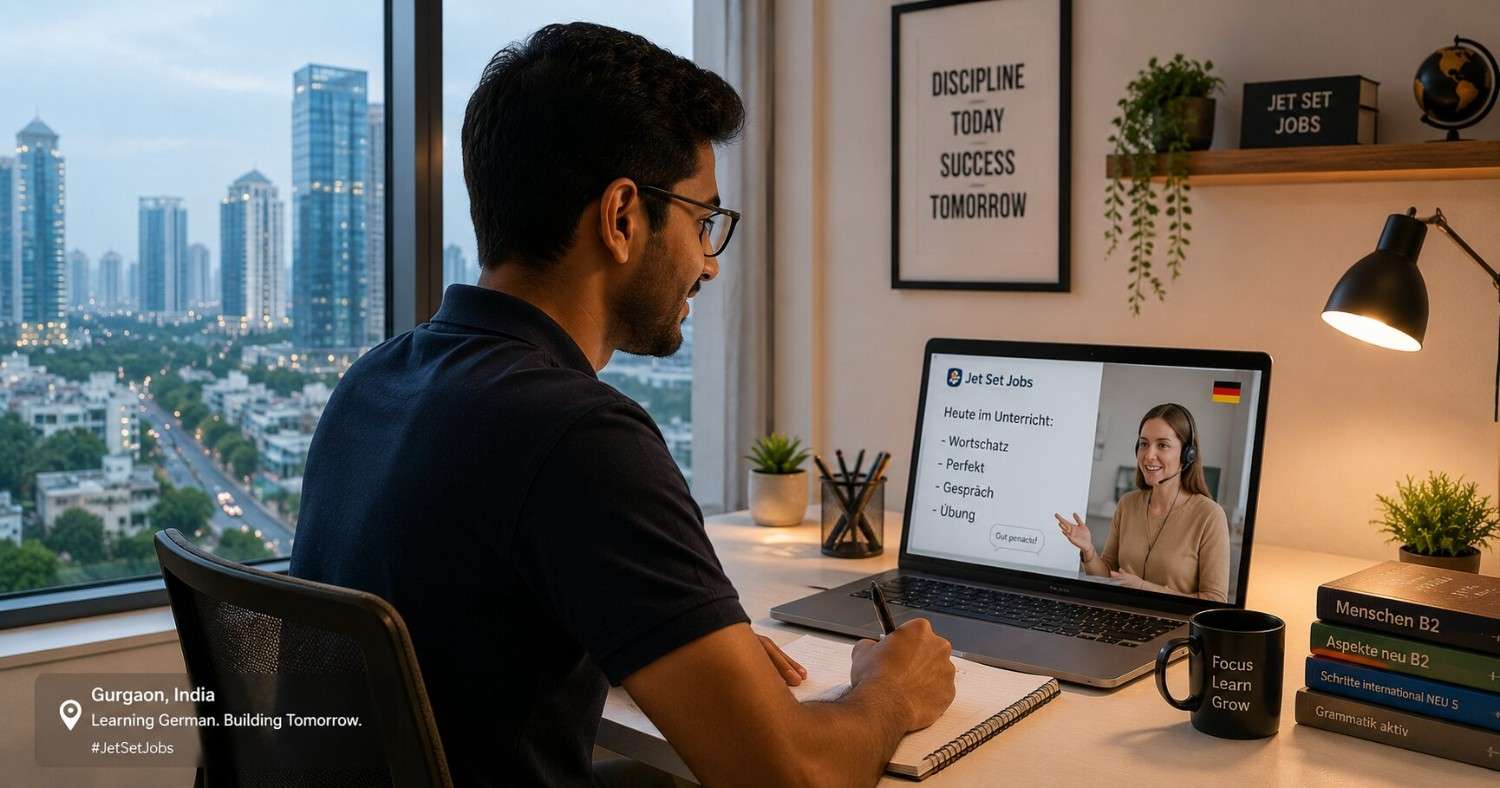 German language classes Gurgaon NCR - Jet Set Jobs online batch South Patel Nagar Delhi NCR