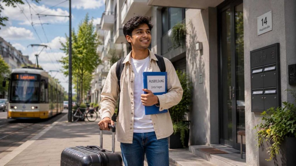 Indian Ausbildung trainee settling into life during the first weeks in Germany
