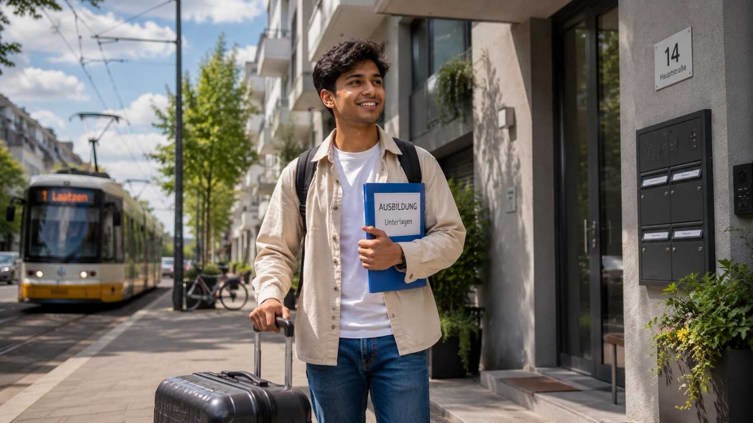 Indian Ausbildung trainee settling into life during the first weeks in Germany