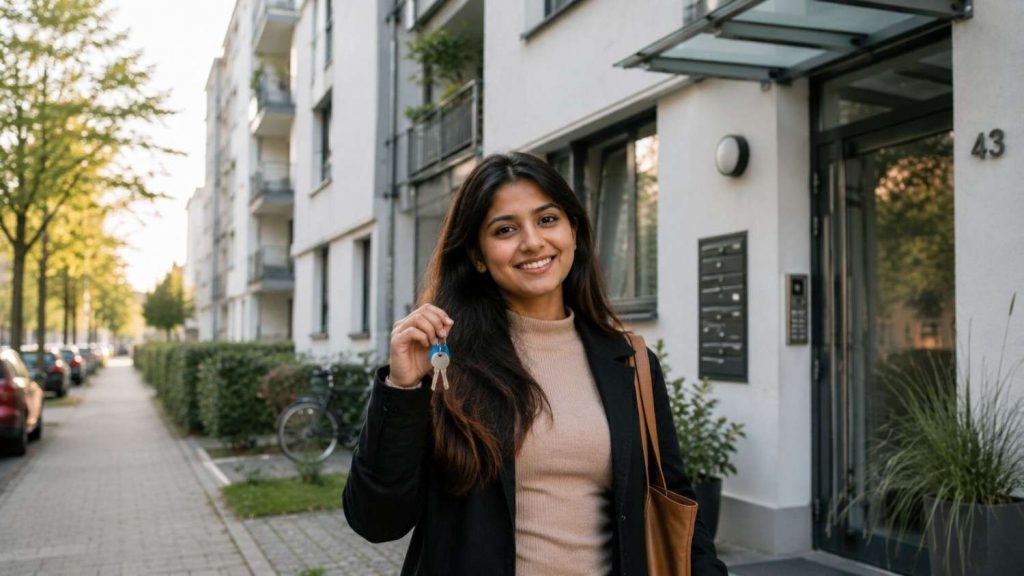 Indian Ausbildung graduate building a settled long-term life in Germany