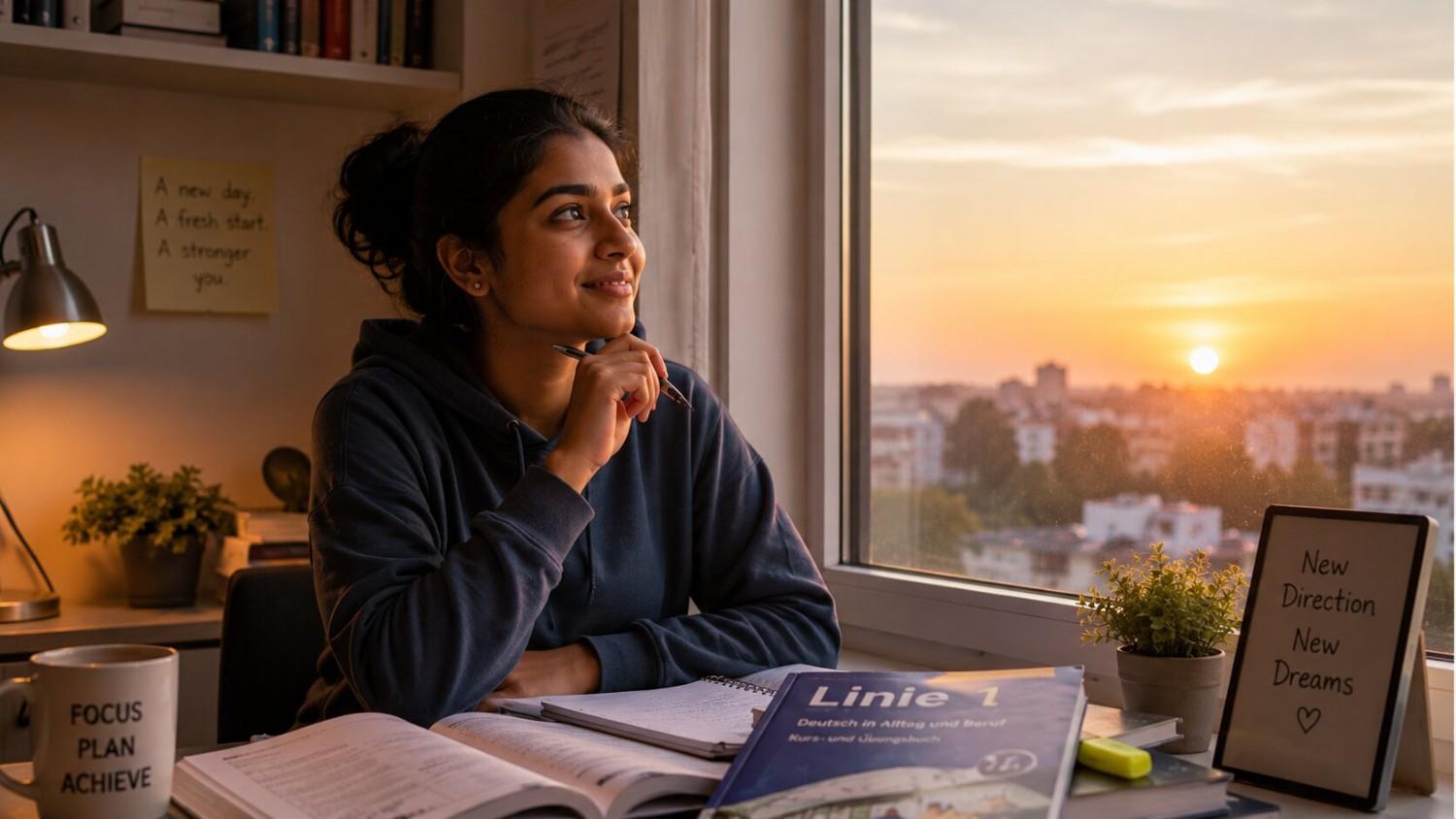 Indian student finding a new career direction in Germany after a NEET or JEE setback