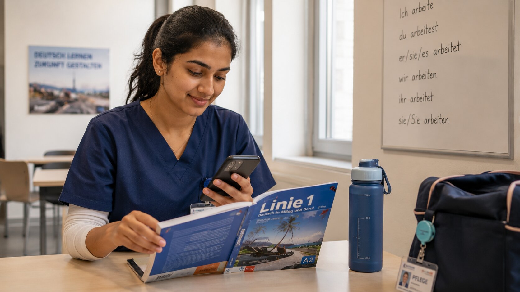 German classes for nurses near Rajendra Place and Karol Bagh hospitals - Jet Set Jobs