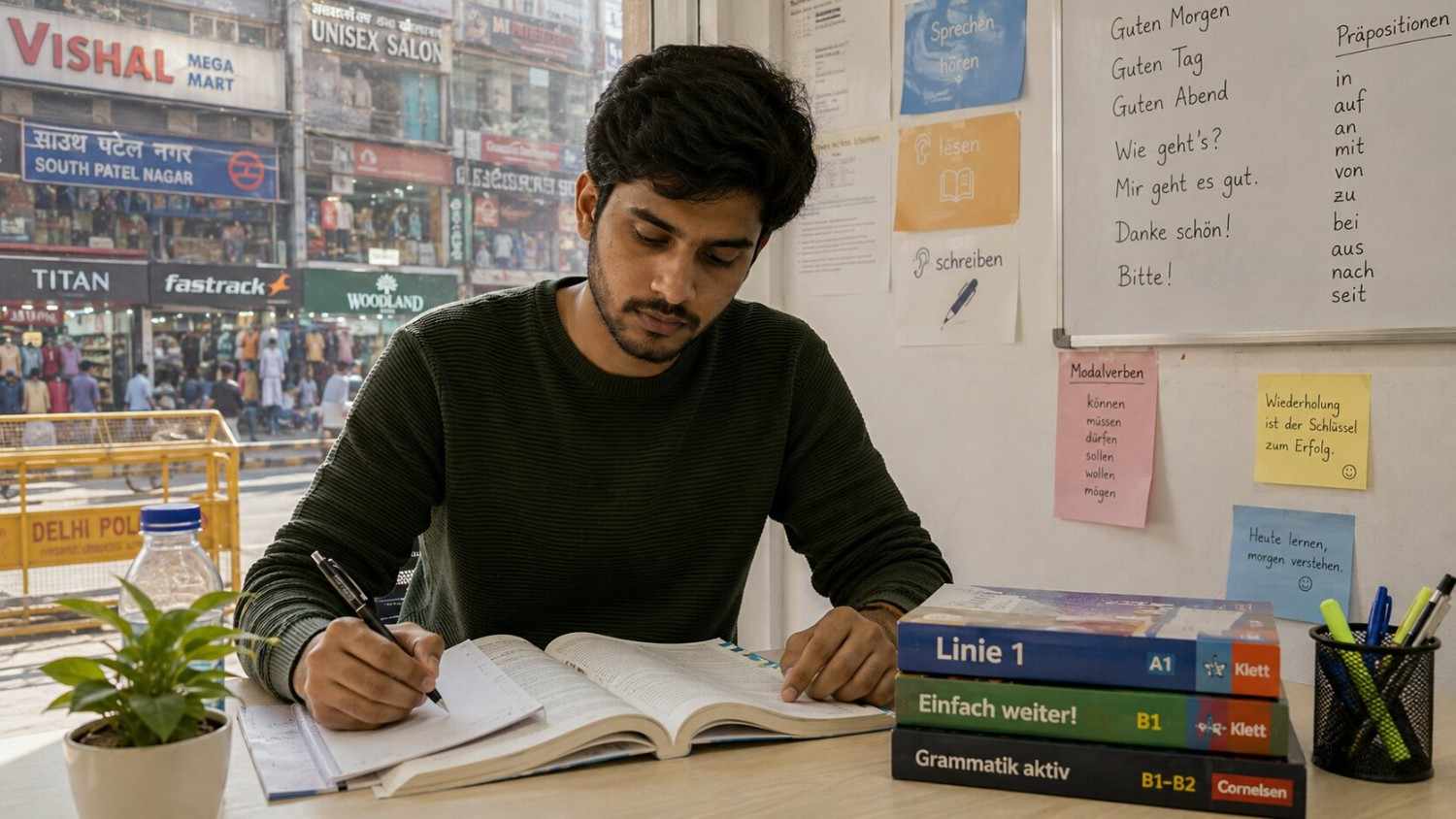 German classes for Ranjit Nagar and Faiz Road - Jet Set Jobs South Patel Nagar centre