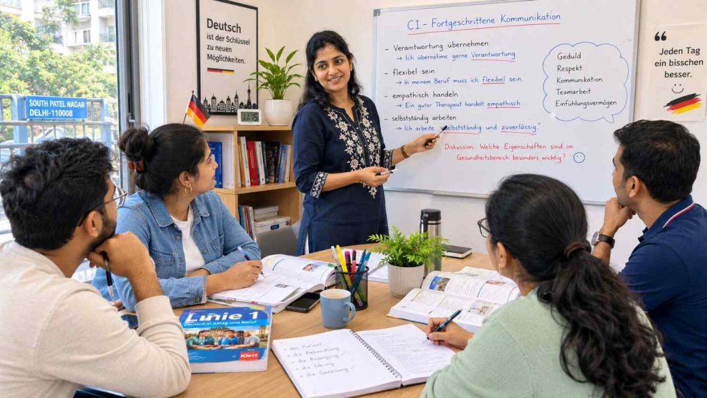 German classes in West Patel Nagar - Jet Set Jobs neighbourhood centre