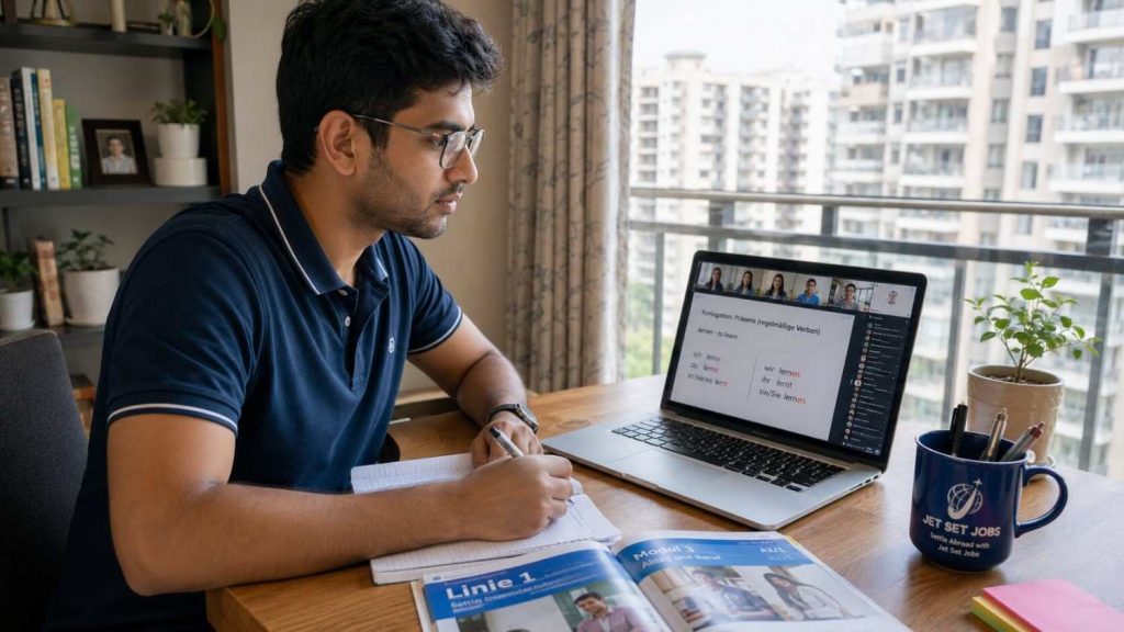 German language classes in Indirapuram - Jet Set Jobs online and Blue Line