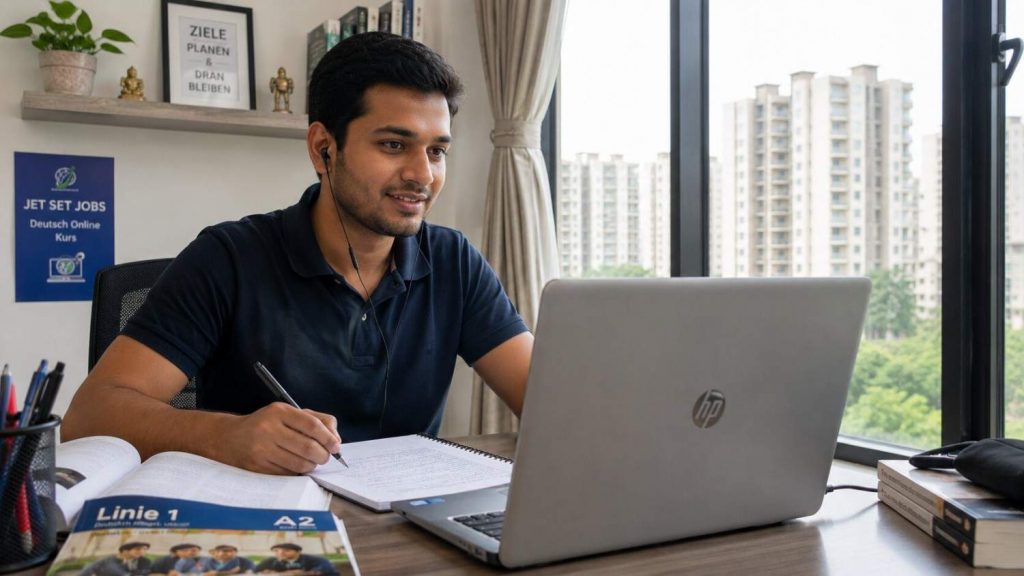 German language classes for Noida Sector 15 and 16 - Jet Set Jobs online and Blue Line