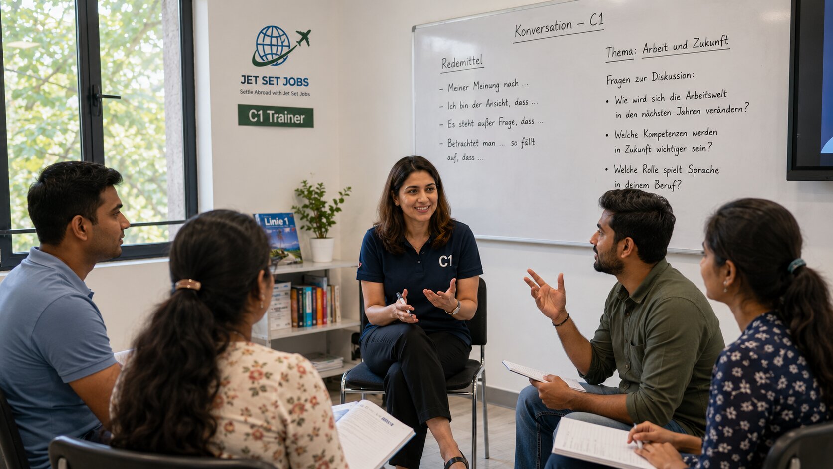 German speaking and conversation practice classes in West Delhi - Jet Set Jobs