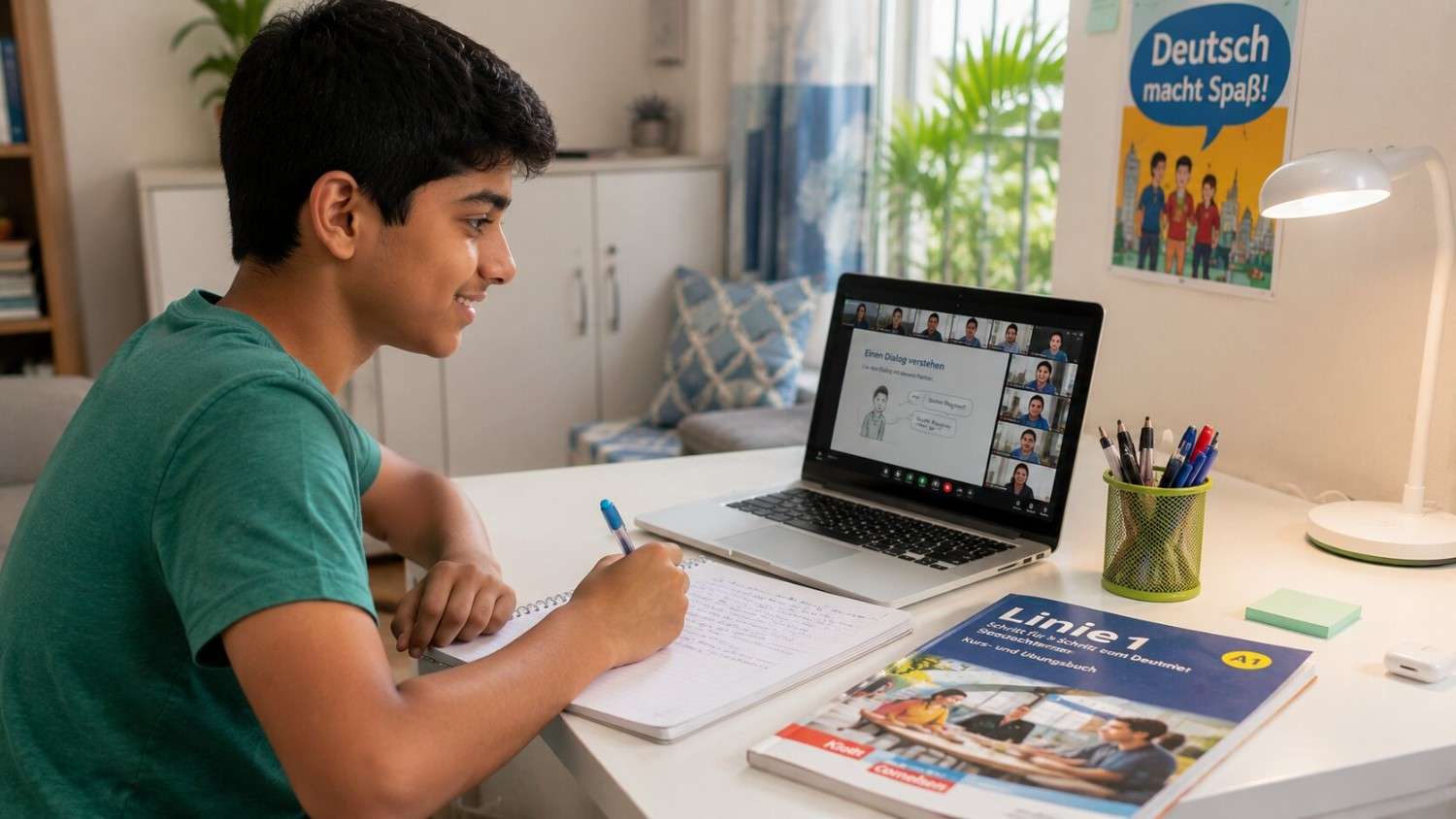 Online German Classes for Class 6–8 Students in Delhi