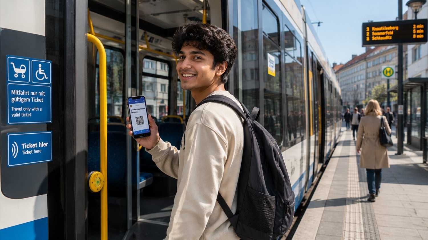 Indian trainee experiencing German seasons and a festive Christmas market
