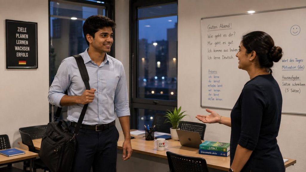 Weekend and evening German batches near Rajendra Place for working professionals - Jet Set Jobs