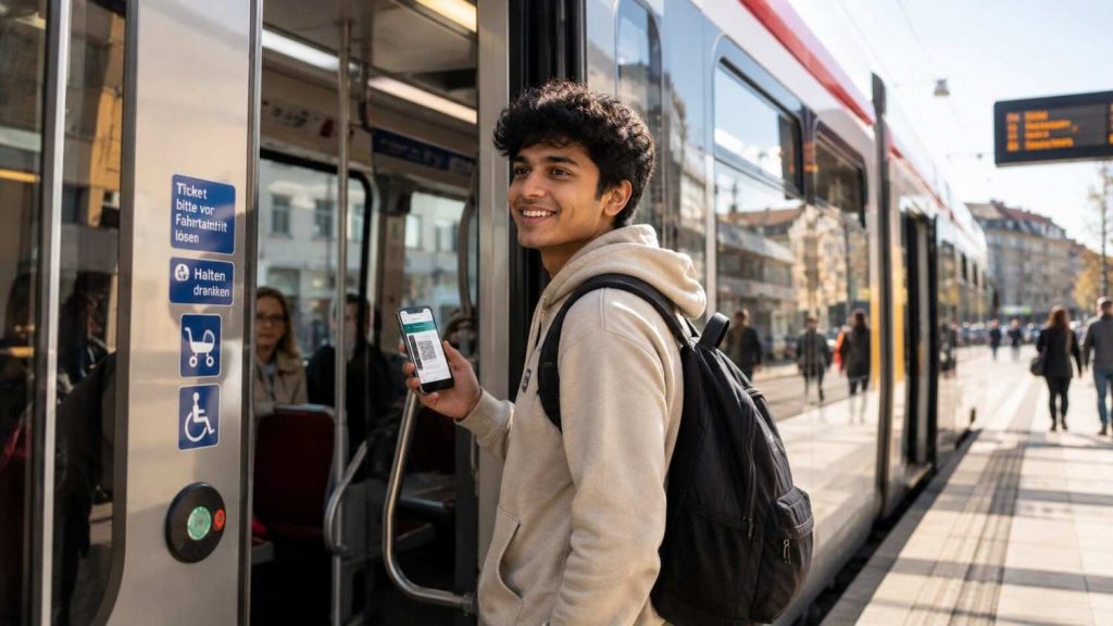 Indian trainee reviewing the rules for using an Indian driving licence in Germany